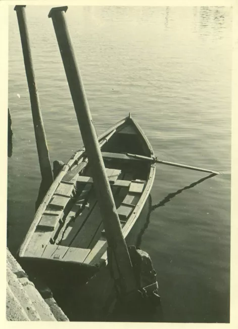 Bote en el mar