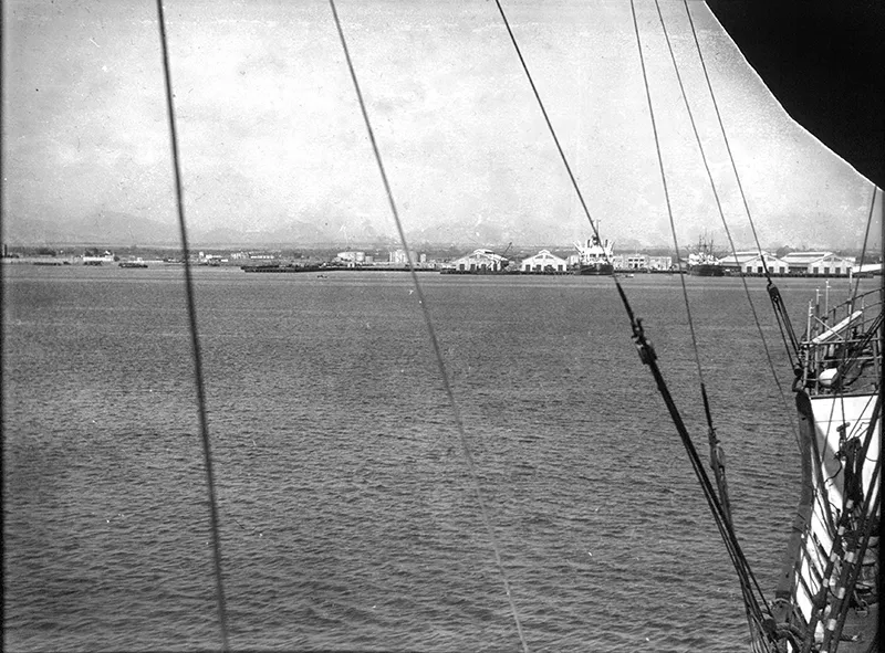 Llegando a puerto
