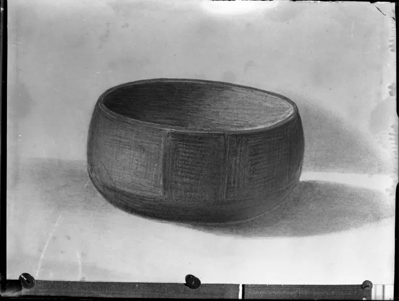 Dibujo de puco posiblemente Diaguita