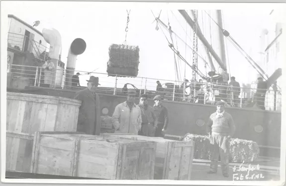 Trabajadores portuarios