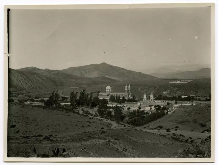 Vista de la Basílica de Andacollo