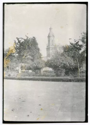 Vista de la Catedral de La Serena