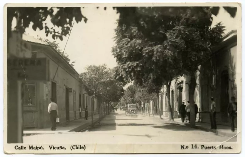 Calle Maipú de Vicuña