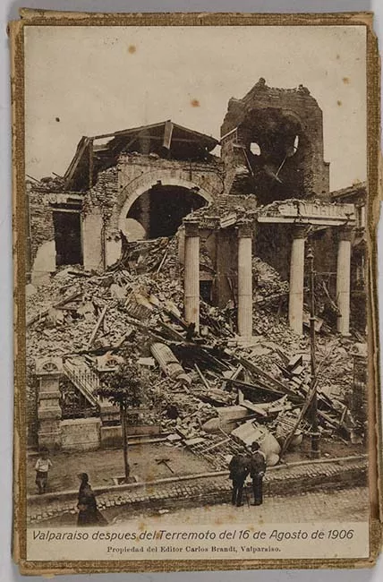 Edificio en ruinas en Valparaíso