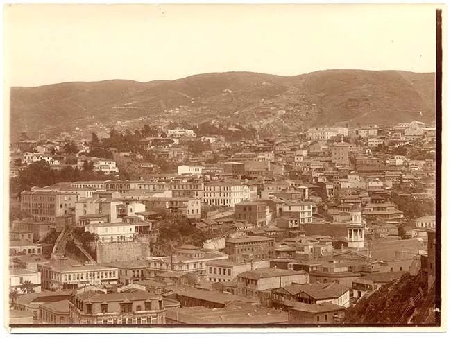 Panorámica urbana de Valparaíso