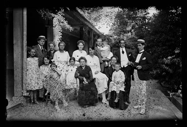 Retrato de grupo de personas