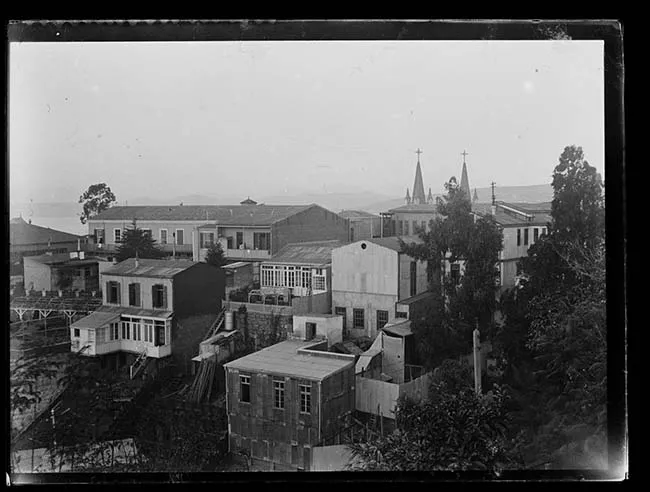 Paisaje urbano de Valparaíso
