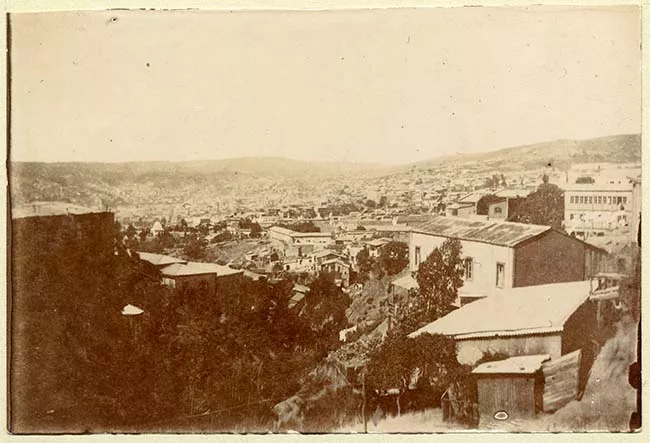 Panorámica urbana de Valparaíso