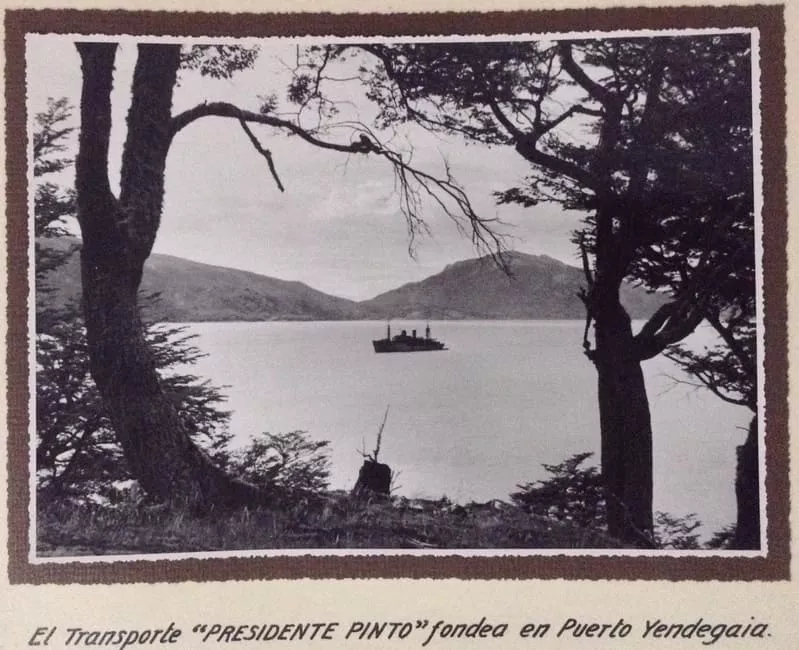 Transporte de ataque Presidente Pinto en Puerto Yendegaia