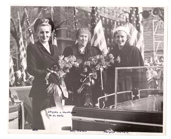 Primeras damas Bess Truman y Rosa Markmann