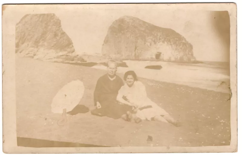 Retrato de Margarita y Berta en Constitución