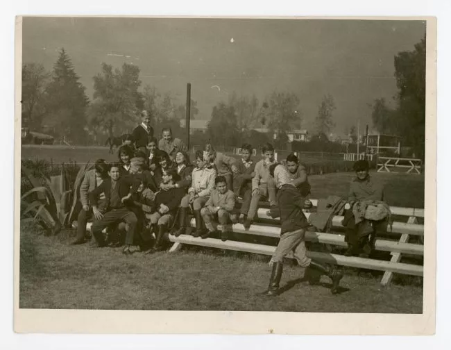 Jóvenes al aire libre, 1961