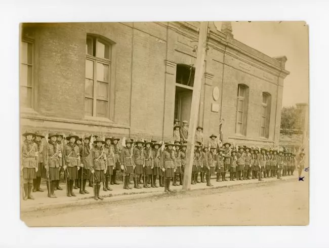 Brigada n° 1 de niñas Scout, 1927.