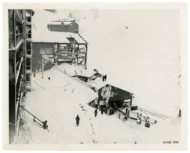 Avalancha en Sewell, 1944