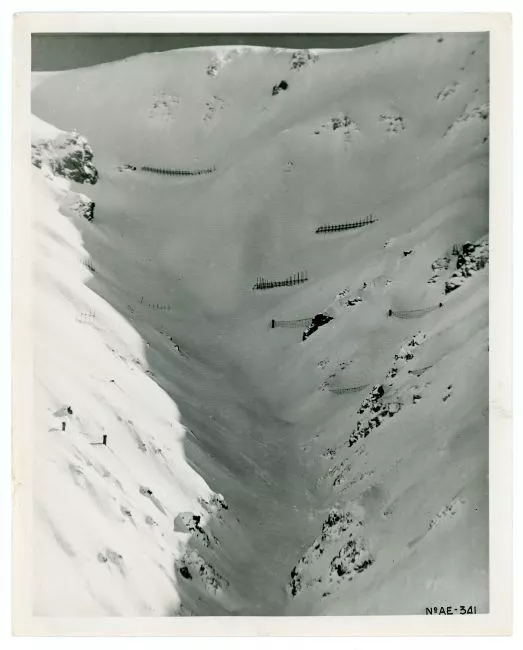 Paisaje nevado, Sewell