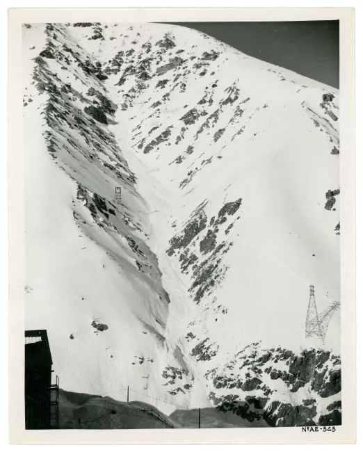 Paisaje nevado, Sewell