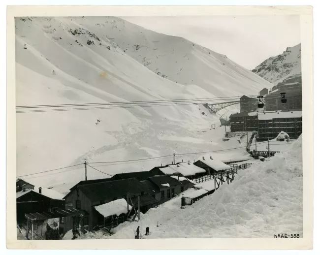 Paisaje nevado, Sewell