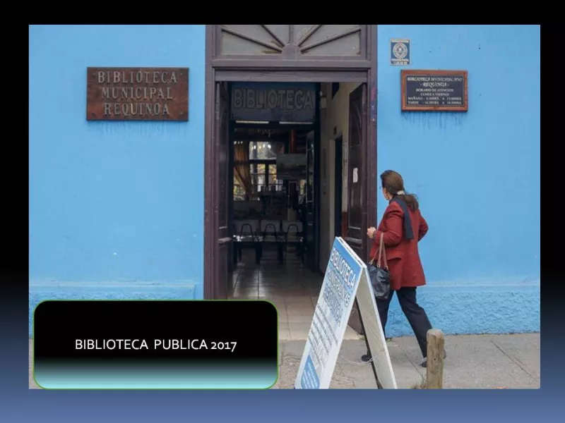 045 BC1, Biblioteca Pública Guillermo Varas Contreras