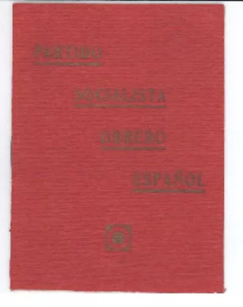 [Carnet] Partido Socialista Obrero Español.