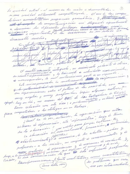 [Borradores de artículos]  [manuscrito] Mario Arnello Romo.
