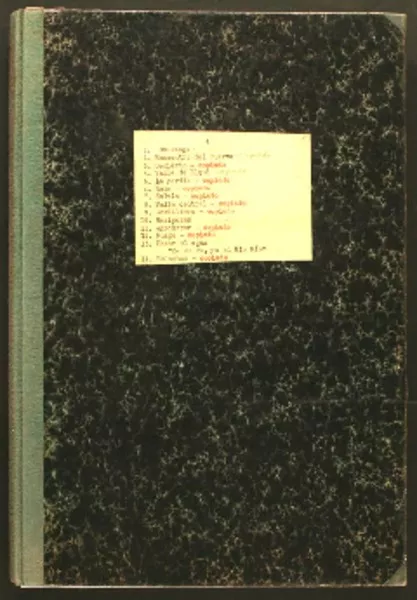 [Cuaderno 4]  [manuscrito] Gabriela Mistral.