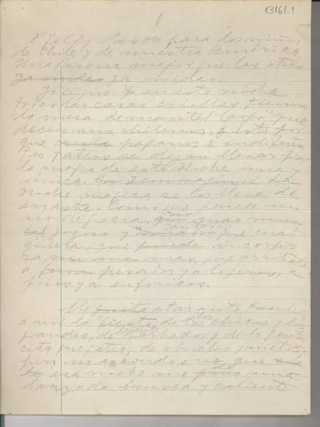 [Navidades criollas]  [manuscrito] [Gabriela Mistral].