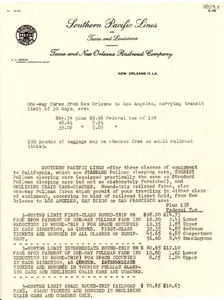 [Carta] [1946?], [New Orleans?], [EE.UU.] [a] [Gabriela Mistral?]  [manuscrito] A. C. Zegan.