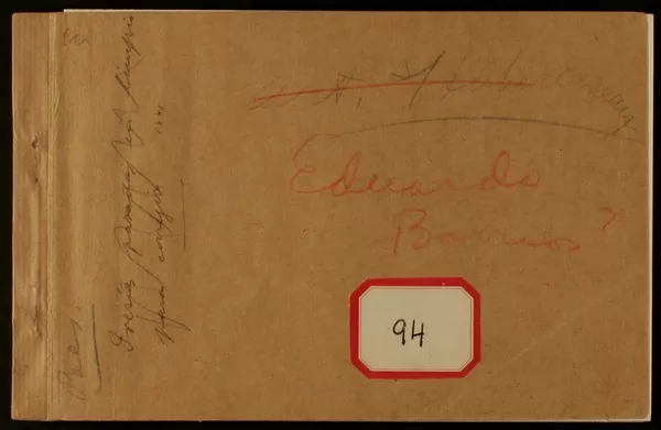 [Cuaderno 94]  [manuscrito] Gabriela Mistral.