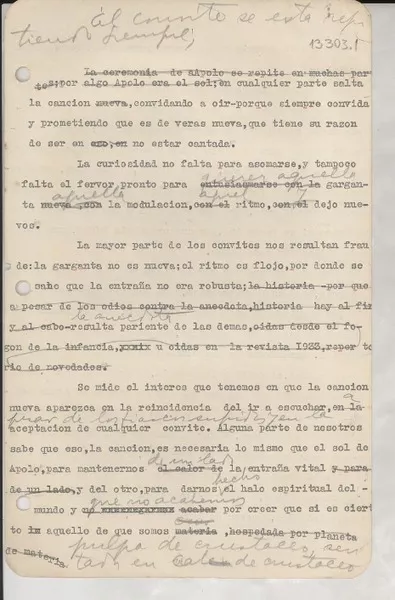 [El comité se esta repitiendo siempre _]  [manuscrito] [Gabriela Mistral].