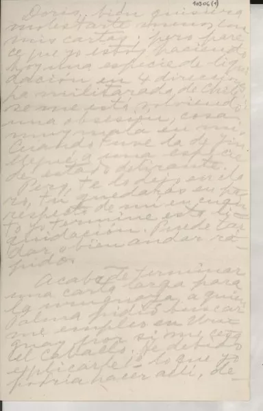 [Carta] [1952 sept.], [Italia] [a] Doris Dana, Nueva York, [EE.UU.]  [manuscrito] [Gabriela Mistral].