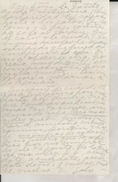 [Carta] 1952 nov. 28, Napoli, [Italia] [a] Doris Dana, New York  [manuscrito] Gabriela Mistral.