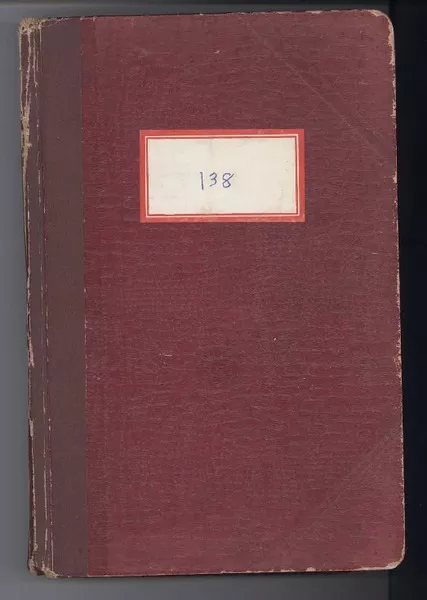 [Cuaderno 138]  [manuscrito] Gabriela Mistral.
