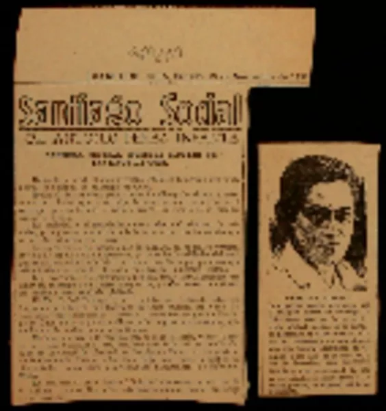 Gabriela Mistral, huesped ilustre de Santiago de Cuba  [artículo] por Antonio Pérez Infante.