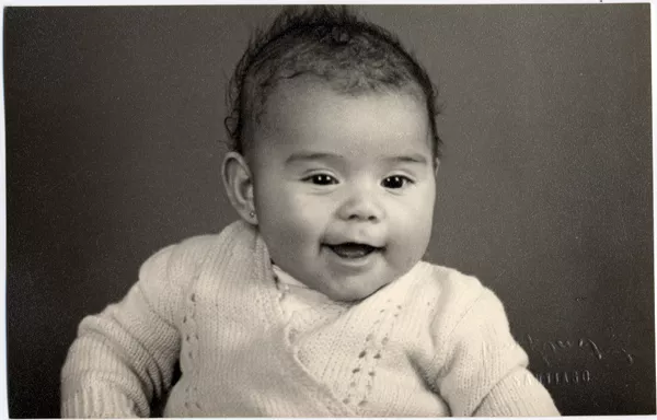 [Retrato de una bebé]  [fotografía] Kyutaro Tunekawa.