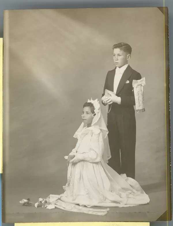 Rubén y [María I.] Dinamarca Silva  [fotografía] Kyutaro Tunekawa.