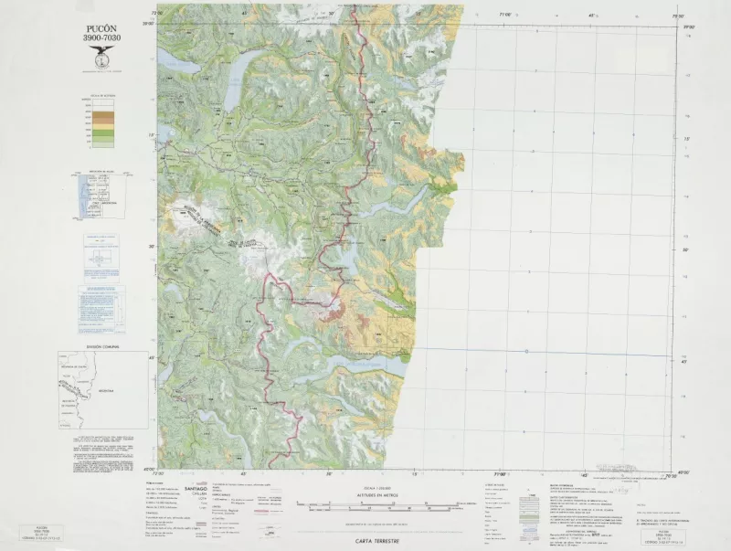 Pucón  [material cartográfico] Instituto Geográfico Militar.