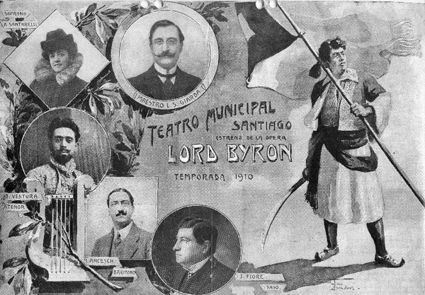 Estreno de la ópera Lord Byron  [artículo]