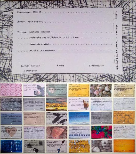 Lecturas errantes  [realia] Dolores Pascual Buyé.