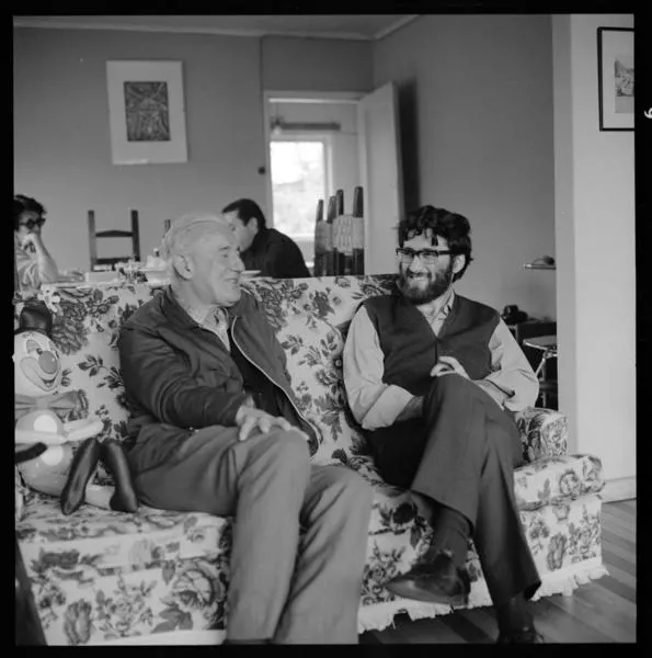 Carlos Droguett escritor chileno  [fotografía] Armindo Cardoso.