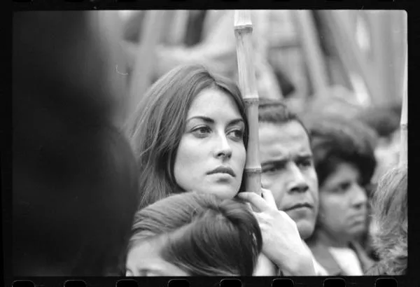 La Moneda, Primero de mayo 1973  [fotografía] Armindo Cardoso.