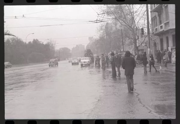 Santiago : [Alameda Bernardo O'Higgins] [fotografía] Armindo Cardoso.