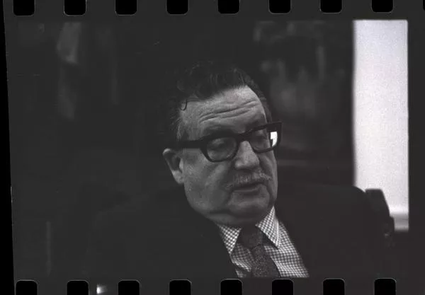 Salvador Allende  [fotografía] Armindo Cardoso.