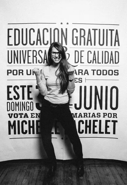 Educación gratuita, universal & de calidad por un Chile para todos  [fotografía]