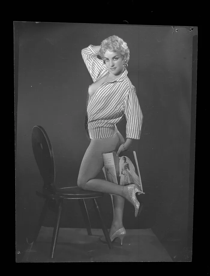 [Georgette, vedette de Compañía de Revistas]  [fotografía] Alfredo Molina Lahitte.