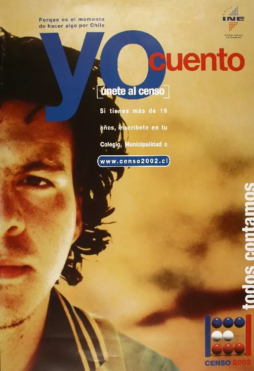 Yo cuento unete al censo : censo 2002 : todos contamos. [estampa] :