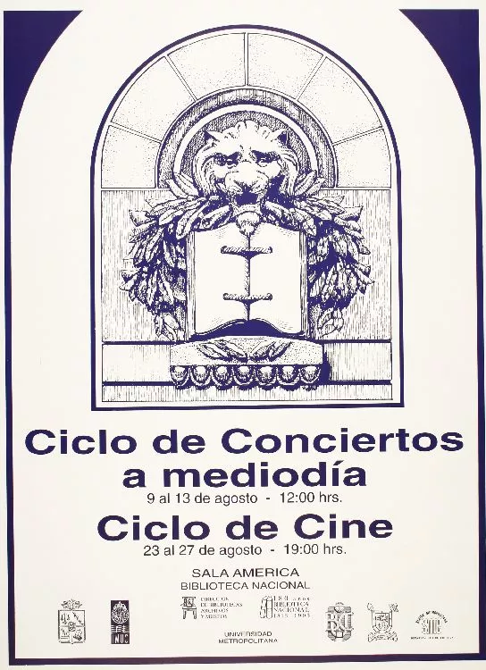 Ciclo de conciertos a mediodía ciclo de cine. [estampa] :