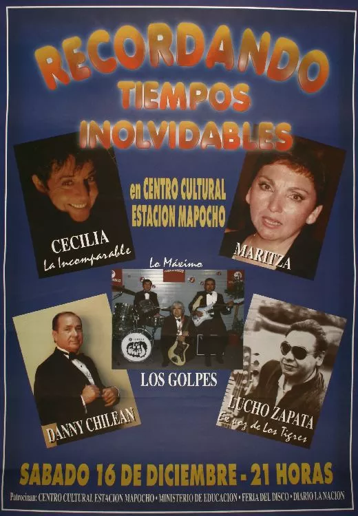 Recordando tiempos inolvidables en el Centro Cultural Estación Mapocho. [estampa] :