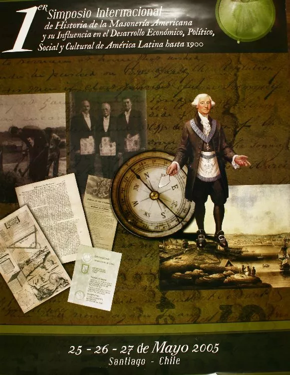 1er simposio internacional de historia de la masonería americana y su influencia en el desarrollo económico, político, social y cultural de América Latina hasta 1900  [estampa].
