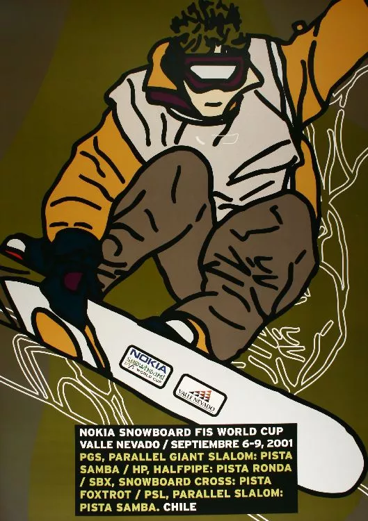 Nokia snowboard first world cup : Valle Nevado. [estampa] :