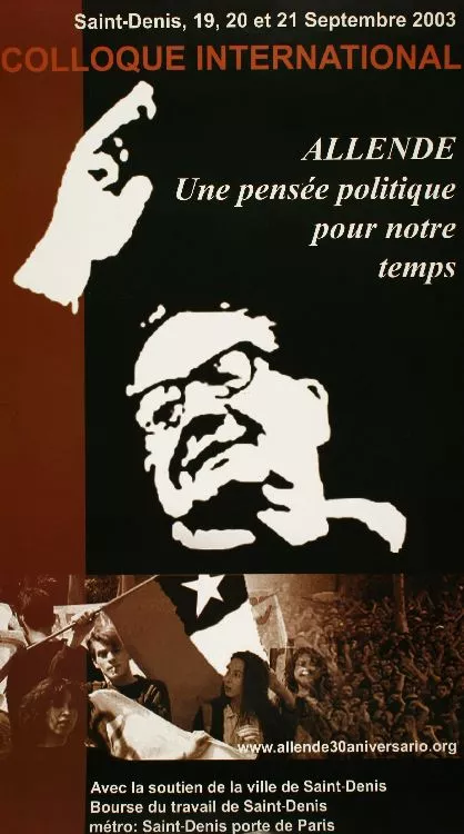 Colloque international Allende une pensée politique pour notre temps. [estampa] :